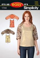 Simplicity 1744 Pattern ( Size 8-10-12-14-16-18 )