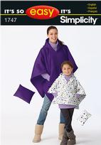 Simplicity 1747 Pattern ( Size ALL )