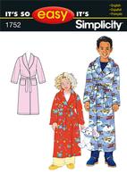 Simplicity 1752 Pattern ( Size 3-4-5-6-7-8-10-12-14 )