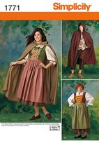 Simplicity 1771 Pattern ( Size 8 )
