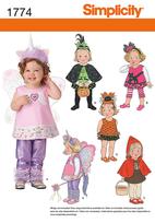 Simplicity 1774 Pattern ( Size 1/2-1-2-3-4 )