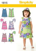 Simplicity 1815 Pattern ( Size 3-4-5-6-7-8 )