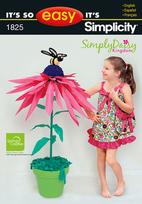 Simplicity 1825 Pattern ( Size 3-4-5-6-7-8 )