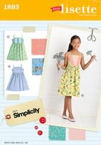 Simplicity 1893 Pattern ( Size 7-8-10-12-14-16 )