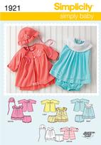 Simplicity 1921 Pattern ( Size XXS-XS-S-M-L )