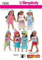 Simplicity 1928 Pattern ( Size ONE SIZE )