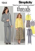 Simplicity 1944 Pattern ( Size 16-18-20-22-24 )
