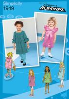Simplicity 1949 Pattern ( Size 1/2-1-2-3 )