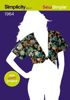 Simplicity 1964 Pattern ( Size 10-12-14-16-18-20-22 )