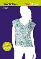 Simplicity 1969 Pattern ( Size 10-12-14-16-18-20-22 )