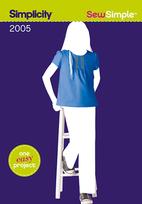 Simplicity 2005 Pattern ( Size 7-8-10-12-14-16 )
