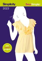 Simplicity 2023 Pattern ( Size 10-12-14-16-18 )