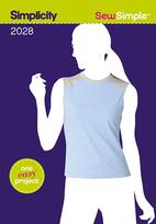 Simplicity 2028 Pattern ( Size 8-10-12-14-16-18 )