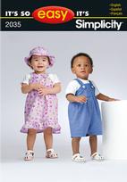 Simplicity 2035 Pattern ( Size XXS-XS-S-M-L )