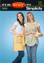Simplicity 2050 Pattern ( Size ONE )