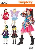Simplicity 2069 Pattern ( Size 7-8-10-12-14 )