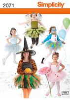Simplicity 2071 Pattern ( Size 3-4-5-6 )