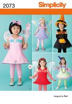 Simplicity 2073 Pattern ( Size 1/2-1-2-3-4 )