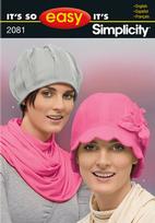 Simplicity 2081 Pattern ( Size S-M-L )
