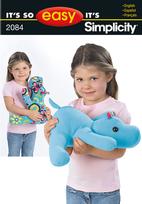 Simplicity 2084 Pattern ( Size ONE )