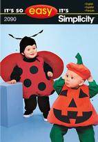 Simplicity 2090 Pattern ( Size 1/2-1-2-3-4 )