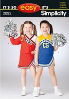 Simplicity 2092 Pattern ( Size 2-4-6-8-10-12 )