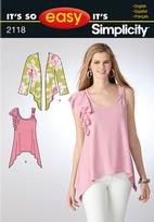 Simplicity 2118 Pattern ( Size 6-8-10-12-14-16 )