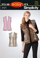 Simplicity 2121 Pattern ( Size 6-8-10-12-14-16 )