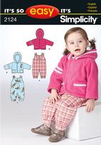 Simplicity 2124 Pattern ( Size XXS-XS-S-M-L )