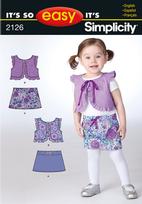 Simplicity 2126 Pattern ( Size XXS-XS-S-M-L )