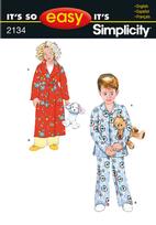 Simplicity 2134 Pattern ( Size 3-4-5-6-7-8-10-12-14 )