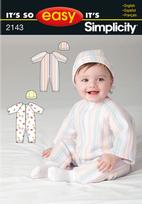 Simplicity 2143 Pattern ( Size XXS-XS-S )