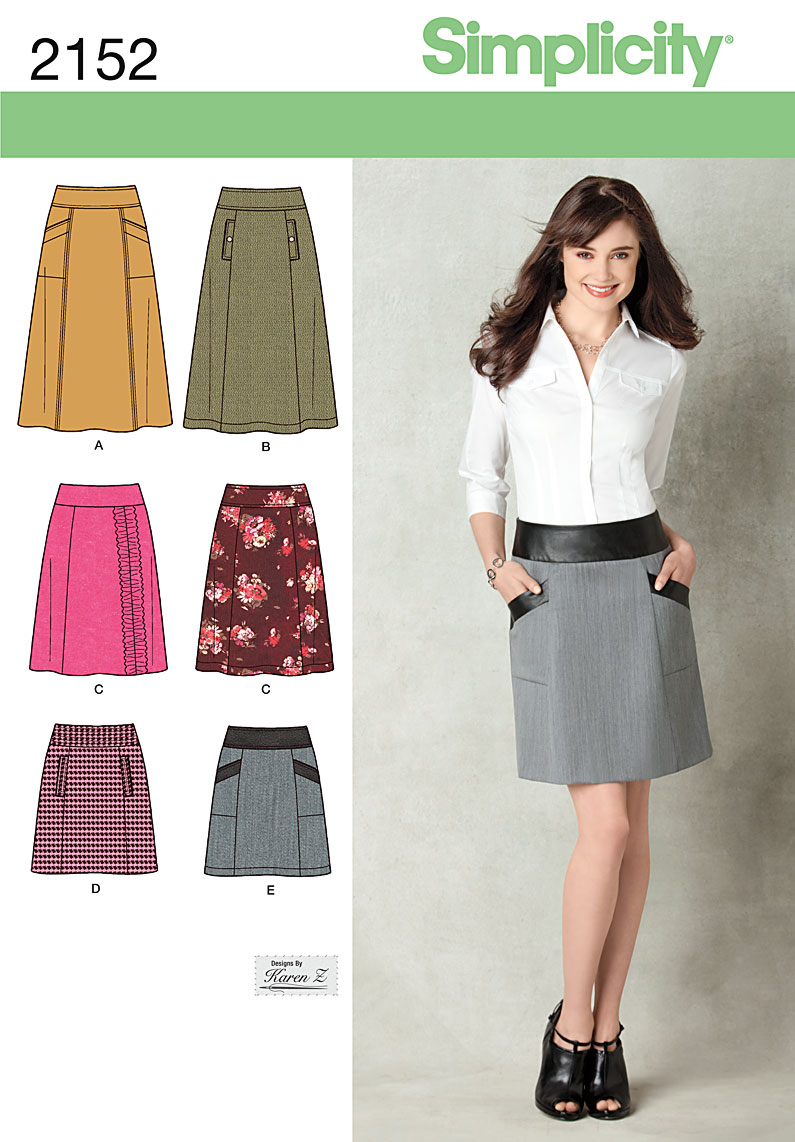 simplicity-2152-misses-skirt-sewing-pattern