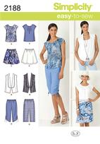 Simplicity 2188 Pattern( Size XXS-XS-S-M-L-XL-XXL )