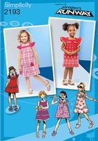 Simplicity 2193 Pattern ( Size 1/2-1-2-3 )