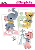 Simplicity 2202 Pattern( Size ONE )