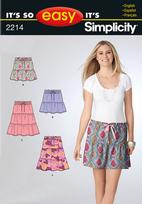 Simplicity 2214 Pattern( Size 8-10-12-14-16-18 )