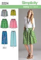 Simplicity 2224 Pattern( Size XS-S-M-L-XL )