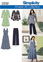 Simplicity 2232 Pattern ( Size 10-12-14-16-18 )