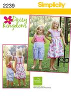 Simplicity 2239 Pattern( Size 3-4-5-6-7-8 )