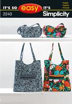 Simplicity 2243 Pattern( Size ONE )