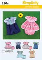 Simplicity 2264 Pattern( Size XXS-XS-S-M-L )