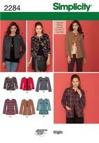 Simplicity 2284 Pattern ( Size 6-8-10-12-14 )