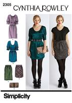 Simplicity 2305 Pattern ( Size 4-6-8-10-12 )