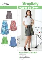 Simplicity 2314 Pattern( Size 6-8-10-12-14-16-18 )