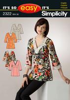 Simplicity 2322 Pattern( Size 10-12-14-16-18-20-22 )