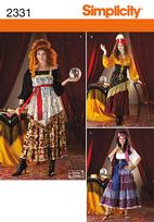 Simplicity 2331 Pattern ( Size 6-8-10-12 )