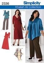 Simplicity 2336 Pattern ( Size 10-12-14-16-18 )