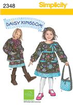 Simplicity 2348 Pattern ( Size 2-3-4-5 )