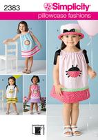 Simplicity 2383 Pattern( Size 1/2-1-2-3-4 )